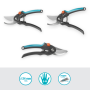 Gardena PremiumCut flex (s-m) плоскостной секатор, срез 24 мм