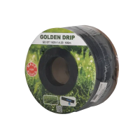 Golden Drip 1620-1.4-10 капельная лента с плоским эмитетером, 100 м