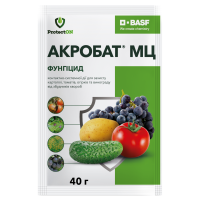 Акробат МЦ ProtectON (Basf) фунгіцид від альтернаріозу, фітофторозу та несправжньої борошнистої роси, 40 г