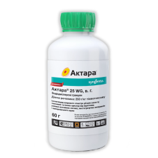 Syngenta Актара 25 WG в.г. системный инсектицид, 60 г Syngenta Актара 25 WG в.г. системный инсектицид, 60 г