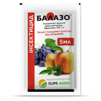 Контактно-кишковий інсекто-акарицид Балазо Sumi Agro від широкого спектру шкідників, 5 мл