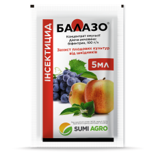 Контактно-кишечный инсекто-акарицид Балазо Sumi Agro от широкого спектра вредителей, 5 мл