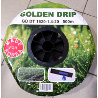 Golden Drip 1620-1.4-20 капельная лента с плоским эмитетером , 500 м