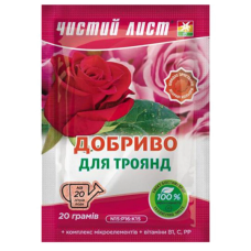 Удобрение для роз Чистый лист, 20 г