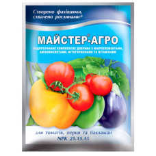 Мастер-агро для томатов, перца и баклажанов, 100 г