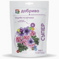 Удобрение СУПЕР для клумб и цветников, 250 г