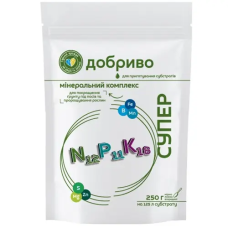 СУПЕР минеральний комплекс для улучшения грунта, 250 г