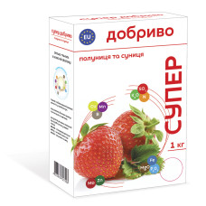 Удобрение СУПЕР для клубники и земляники, 1 кг