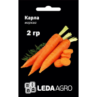 Морковь Карла, тип Флакке, семена Leda Agro, 2 г