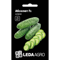 Огурец Абсолют F1 партенокарпический раннеспелый, Leda Agro, 10 шт