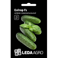 Огурец Елитор F1 самоопыляемый раннеспелый, Leda Agro, 10 шт