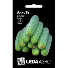 Огурец Аякс F1 ранний насекомоопыляемый Leda Agro, 10 шт