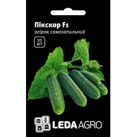 Огурец Пикскор F1 самоопыляемый среднеранний, Leda Agro, 10 шт
