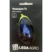 Баклажан Чемодан F1 ранний, семена Leda Agro, 5 шт