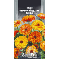 Ноготки (Календула) Красное Прикосновение, оранжево-желтая смесь, семена SeedEra, 1 г