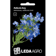 Лобелия Блу ампельная синяя, семена Leda Agro, 0,1 г