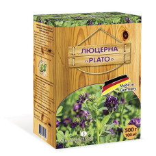 Люцерна PLATO (плато) в живительной оболочке, семена Сімейний Сад, 500 г Люцерна PLATO (плато) в живительной оболочке, семена Сімейний Сад, 500 г