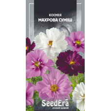 Космея Махровая высокая однолетняя, смесь, семена SeedEra, 0,5 г