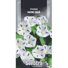 Ипомея Милки Вей бело-фиолетовая, плетистый однолетник, семена SeedEra, 1 г