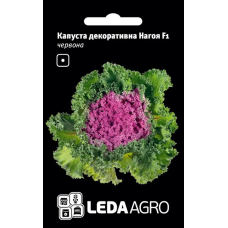 Капуста декоративная Нагоя F1 красная, семена Leda Agro, 10 шт