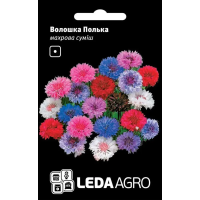 Васильки Полька махровая смесь, семена Leda Agro, 0,5 г