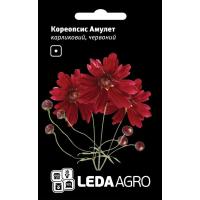 Кореопсис Красный Амулет карликовый, семена Leda Agro, 0,2 г