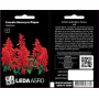 Сальвия блестящая Фарао красная, семена Leda Agro, 0,05 г