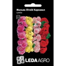 Мальва Летний Карнавал смесь, семена Leda Agro, 0,2 г