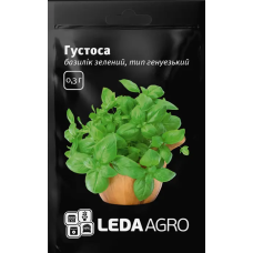 Базилик Густоса зеленый, семена Leda Agro, 10 г Базилик Густоса зеленый, семена Leda Agro, 10 г