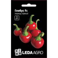 Острый перец Глобус F1, красный, Leda Agro, 8 шт