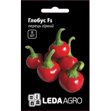 Острый перец Глобус F1, красный, Leda Agro, 8 шт