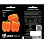 Перец кубовидный Клементин F1, оранжевый, семена Leda Agro, 8 шт