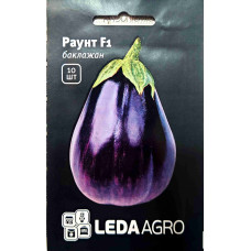 Баклажан Раунт F1 середньоранній Leda agro, 10 семян