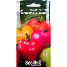 Томат Сердца трёх высокорослый сердцевидный, смесь, семена Seed Era, 0,1 г