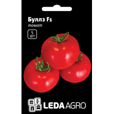 Томат Буллз F1 ранний высокий, семена Leda Agro, 5 шт