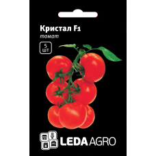 Томат Кристалл F1 круглый высокорослый, семена Leda Agro, 5 шт