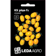 Томат KS 3690 F1 низкорослый желтый черри, семена Leda Agro, 10 шт