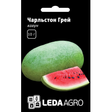 Арбуз Чарльстон Грей среднеранний овальний, семена Leda Agro, 10 г Арбуз Чарльстон Грей среднеранний овальний, семена Leda Agro, 10 г