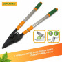 Gruntek XT 27-41 отводной веткорез с храповым механизмом, 40 мм, с аллюминиевыми телескопическими ручками 700-1040 мм