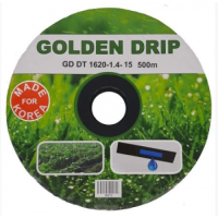 Golden Drip 1620-1.4-15 крапельна стрічка з пласким емітетером, 500 м